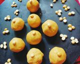 बेसन लड्डू(Besan laddu recipe in Hindi) रेसिपी चरण 5 फोटो
