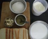 A picture of step 1 of Bread sahi tukda.