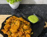 A picture of step 6 of Chaap masala tikka.