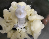 Foto del paso 1 de la receta: Tortillitas de coliflor deliciosas y apto keto