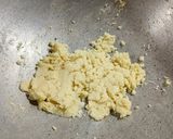 A picture of step 3 of Baked Veg. Bread Lasagna.