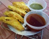 तवा ब्रेड पकौड़ा (tawa bread pakoda recipe in Hindi) रेसिपी चरण 3 फोटो