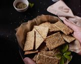 चिया सीड क्रेकर (chia seed cracker recipe in hindi) रेसिपी चरण 7 फोटो