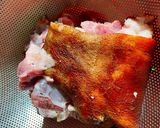 Hình bước làm 1 của món Thịt giả cầy