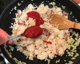 Foto del paso 2 de la receta: Tortilla con arroz (Omurice)