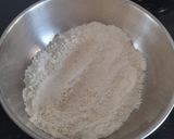 A picture of step 1 of Sooji and All-Purpose Flour Shakarpare (Sweet Crunchy Bites).