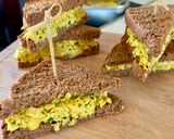 Φωτογραφία βήματος 2 της συνταγής 🥪Sandwich με κοτόπουλο μαγιονέζα μέλι και κάρι