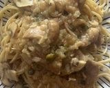 Foto del paso 6 de la receta: Espaguetis con pollo al limón / SINGLUTEN!