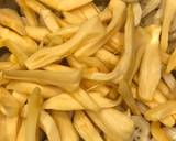 Bánh chuối hấp mít bước làm 2 hình