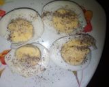 A picture of step 6 of Bolied egg.