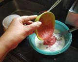 A picture of step 3 of Strawberry Pancake.