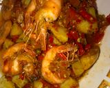 Foto langkah ke 4 dari resep Udang ketang balado.