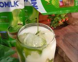 Foto langkah ke 3 dari resep Es Tape Creamy Matcha.