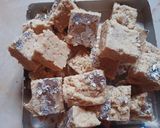 A picture of step 4 of Farali peanut barfi - vrat special.