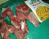 Foto langkah ke 1 dari resep Bistik Daging Enak dan Simple.