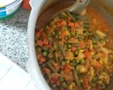 A picture of step 4 of Veg Dum Biryani.
