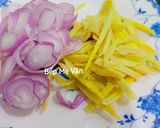 Hình bước làm 2 của món Bạch tuộc xào hành tây