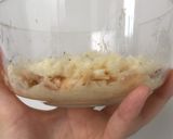 Hình bước làm 4 của món Cua phô mai - ăn dặm