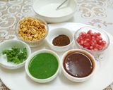 A picture of step 4 of Sabudana Tikki Chat.