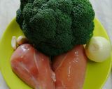 Brokkolis csirkemell "csőben sütve" recept fázis 1 fotója