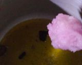 A picture of step 2 of Shaljam Gosht.