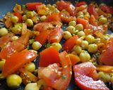 A picture of step 9 of Bulgur with Vegetables, Sesame Seeds, and Sea Water.