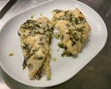 Une image de l'étape 11 de Filets de julienne à l'échalote, coriandre, prosecco et parmesan.