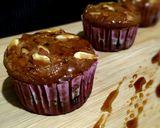 A picture of step 10 of Fruits and Nuts wheat Cake with date palm jaggery.