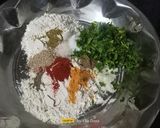 A picture of step 1 of Methi Namak Pare.