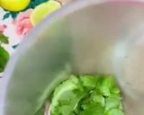 A picture of step 1 of Mint Margarita.