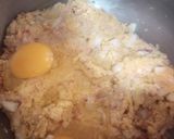 A picture of step 2 of Cream of Mushroom Cornbread with Sausage.