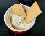 A picture of step 3 of My Soft Cheese With Fresh Chives & Fresh Parsley 😋.