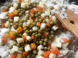 Arroz con pollo al curry