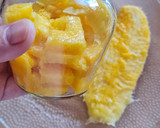 Foto del paso 2 de la receta: Postrecito saludable de mango y ricotta 🥭adondequiera que vayas, en frasco o táper 🥭low carb 🥭