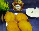 A picture of step 4 of Rajgira Ki Poori.