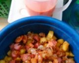 Foto langkah ke 9 dari resep Kentang Udang Sosis Balado.