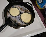 A picture of step 4 of Fried Lemon Ricotta Pancakes.
