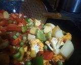 A picture of step 4 of Mix veg.