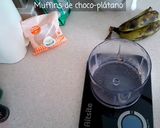 Foto del paso 5 de la receta: Brownie muffins de nueces y plátano (sin gluten)