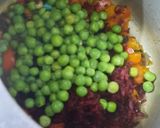 A picture of step 4 of Beetroot masala Daliya.