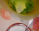 Gyros, salátával tortillával recept fázis 2 fotója