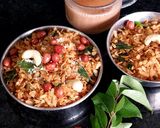 A picture of step 4 of Tamarind poha.