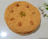 صورة لخطوة 1 من وصفة الكيكة الروسية 🤤🍯👑😍😻👏