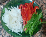 Foto del paso 6 de la receta: Pizza casera de atún y pimiento