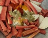 गाजर शलगम का खट्टा अचार (Gajar shalgam ka khatta achar recipe in Hindi) रेसिपी चरण 2 फोटो