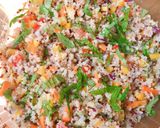 Hình bước làm 6 của món Salad Quinoa (Diêm Mạch)