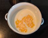 A picture of step 3 of Fruit custard.