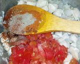 A picture of step 8 of Spanish Rice.