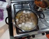 Foto langkah ke 6 dari resep Sup bakso Cemplung doang.