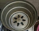 A picture of step 2 of Fried idli.